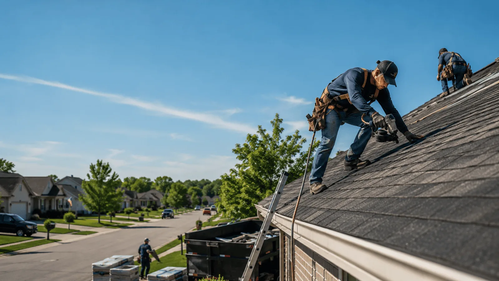 Roof Inspection in Pointe Aux Pins, MI